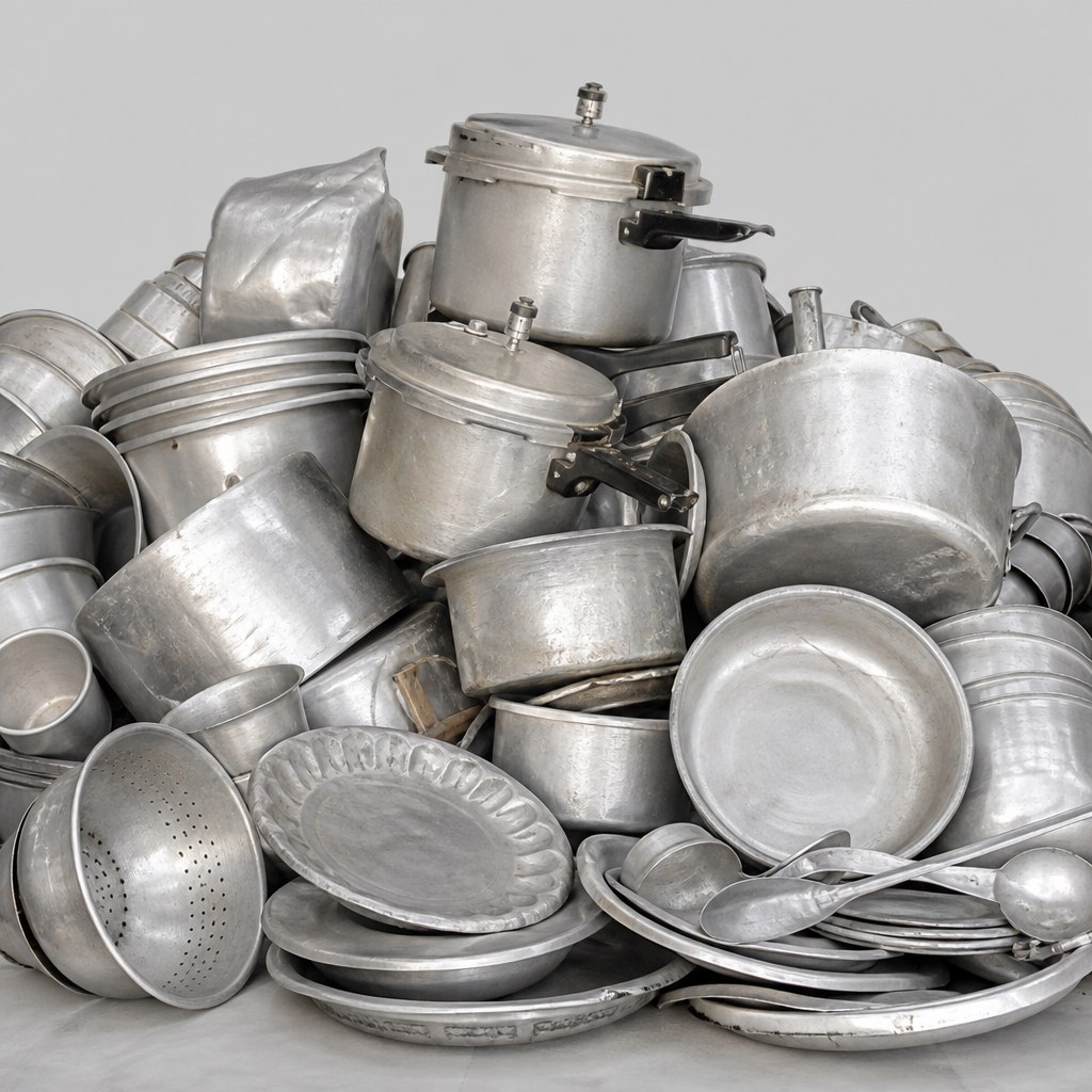 Aluminium utensil scrap
